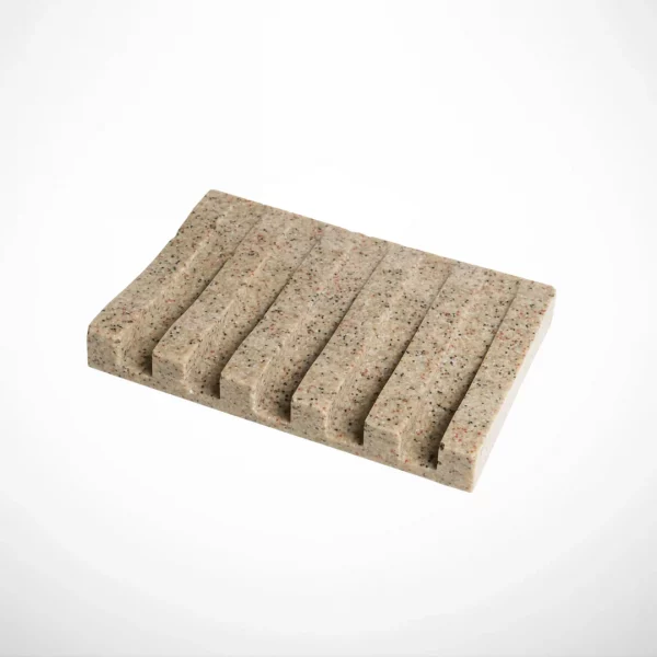 Brown Draining Soap Tray