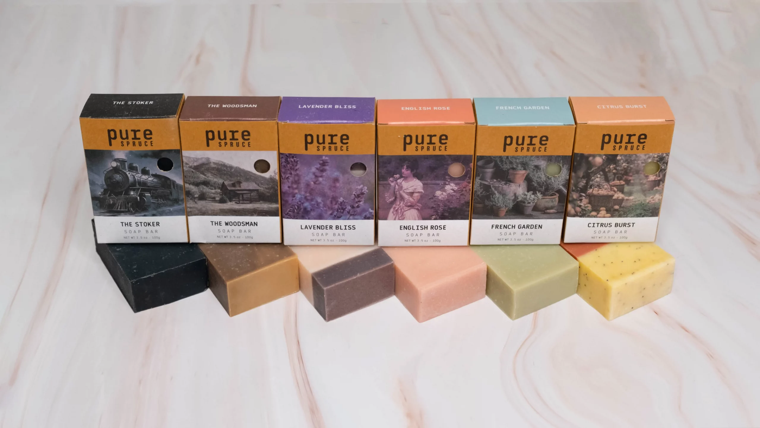 Pure Spruce: Collection Soap Bars