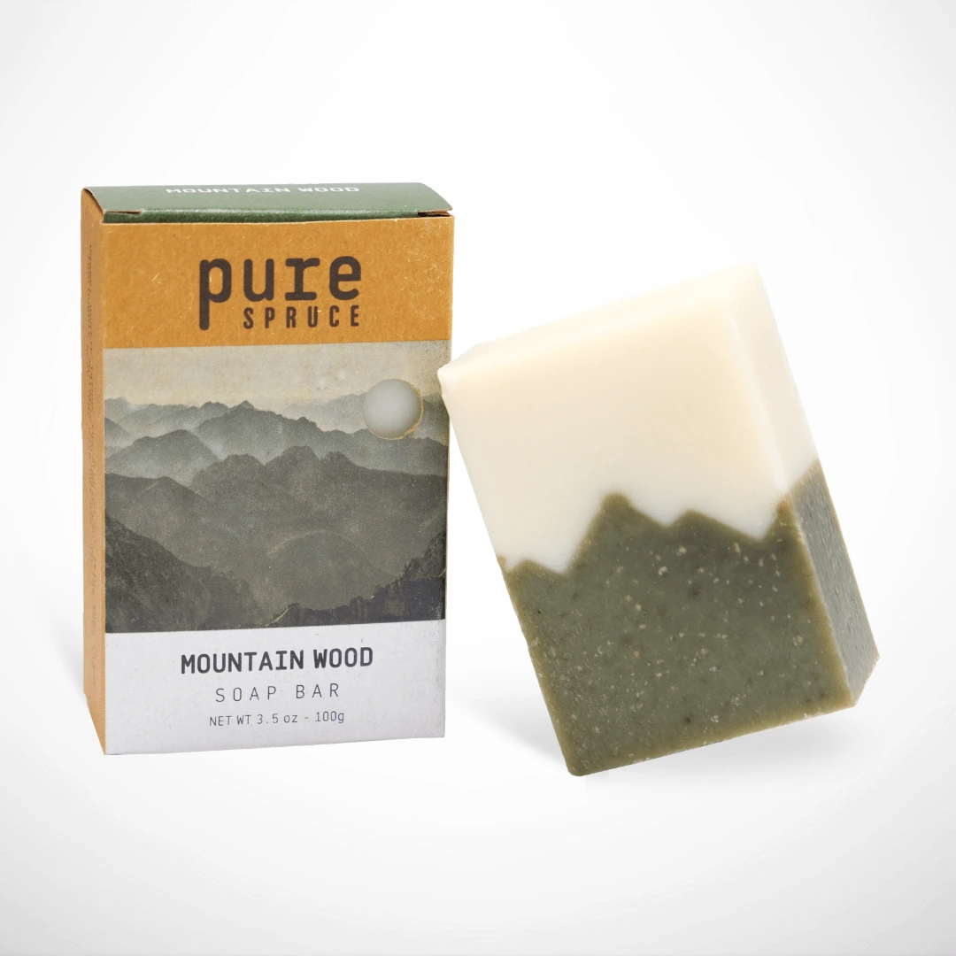 Moutain Wood Soap Bar Pure Spruce