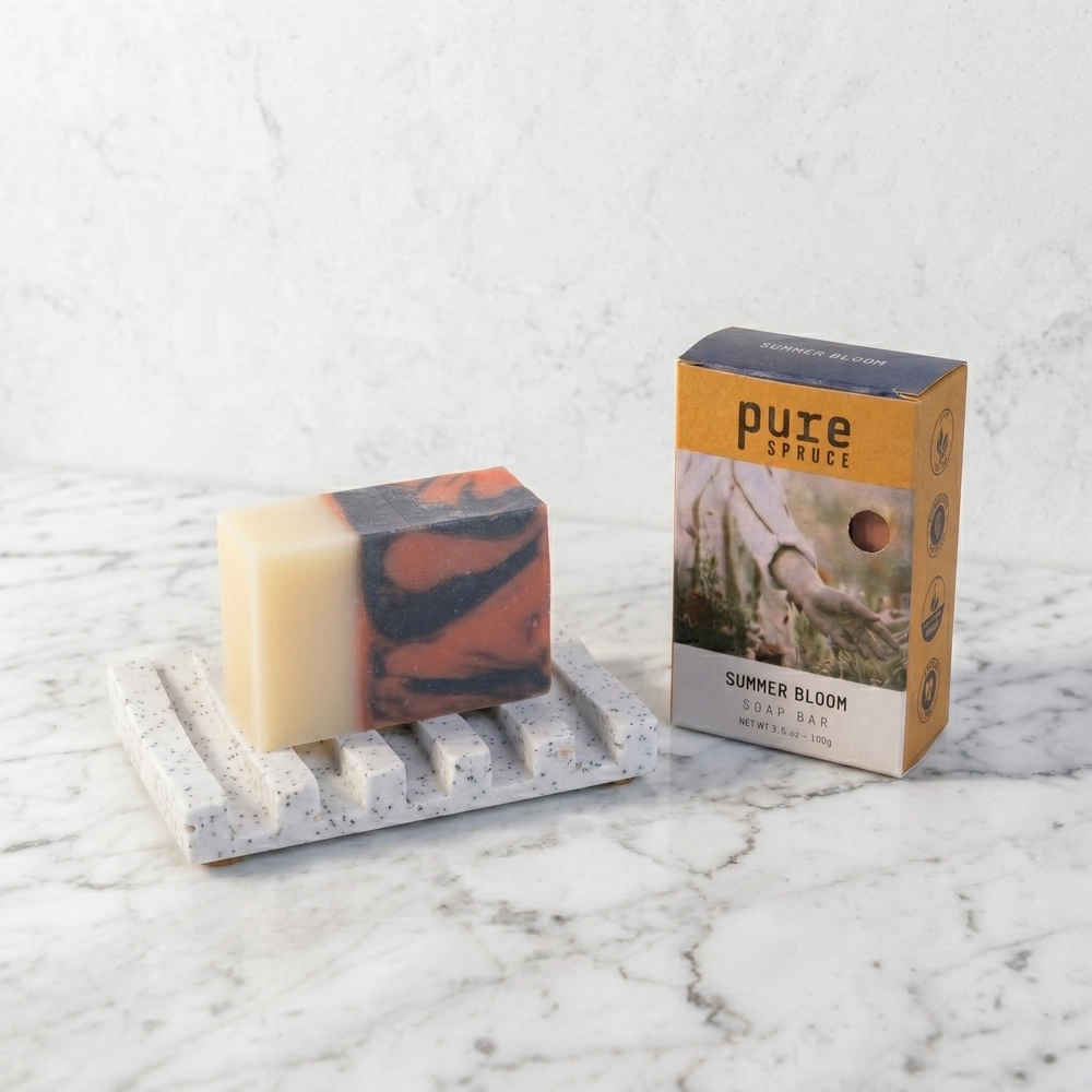 Soap Set Gift Box by Pure Spruce