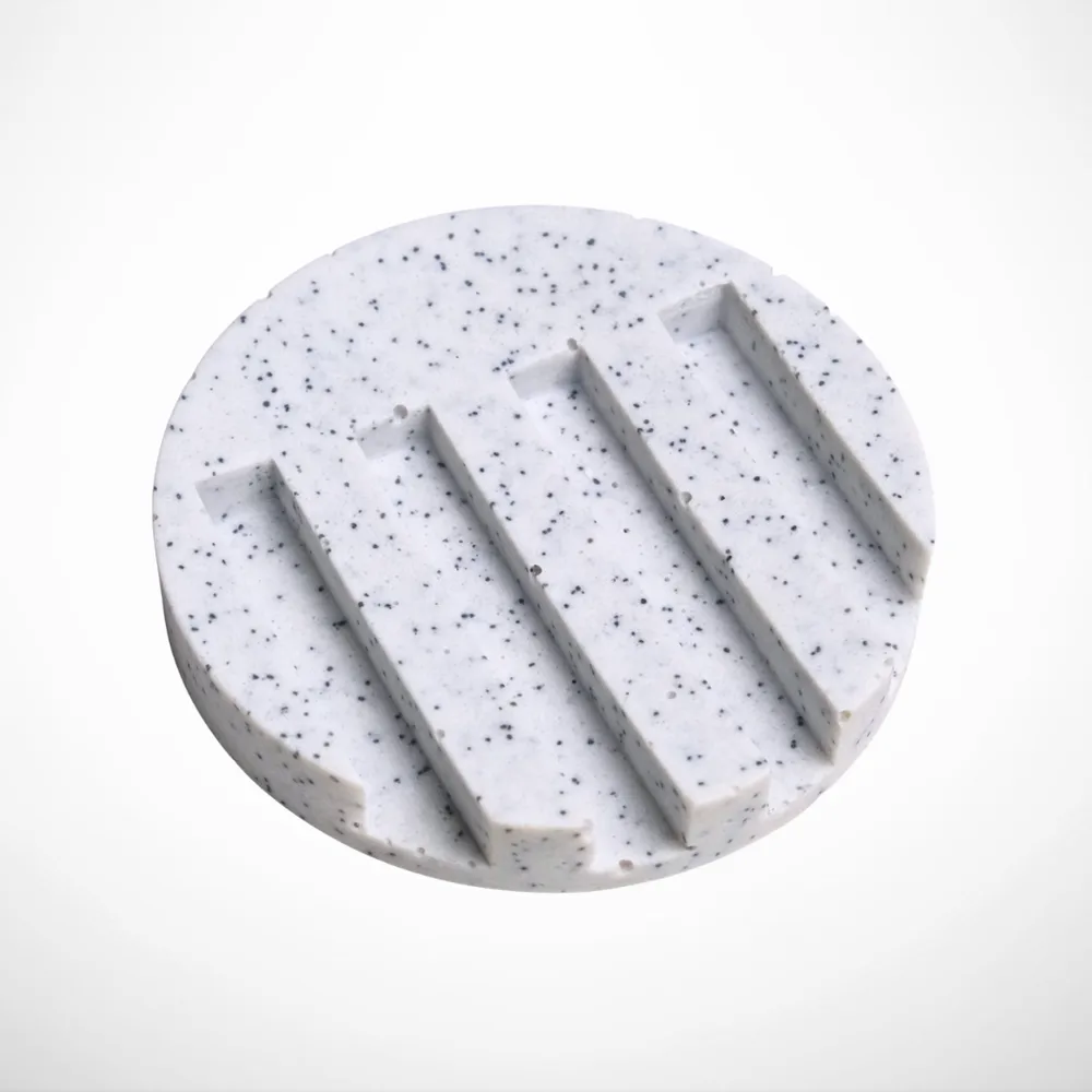White Circle draining tray Pure Spruce