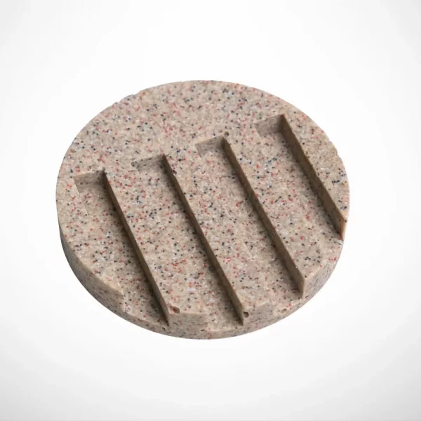 Brown Circular Drainage Tray